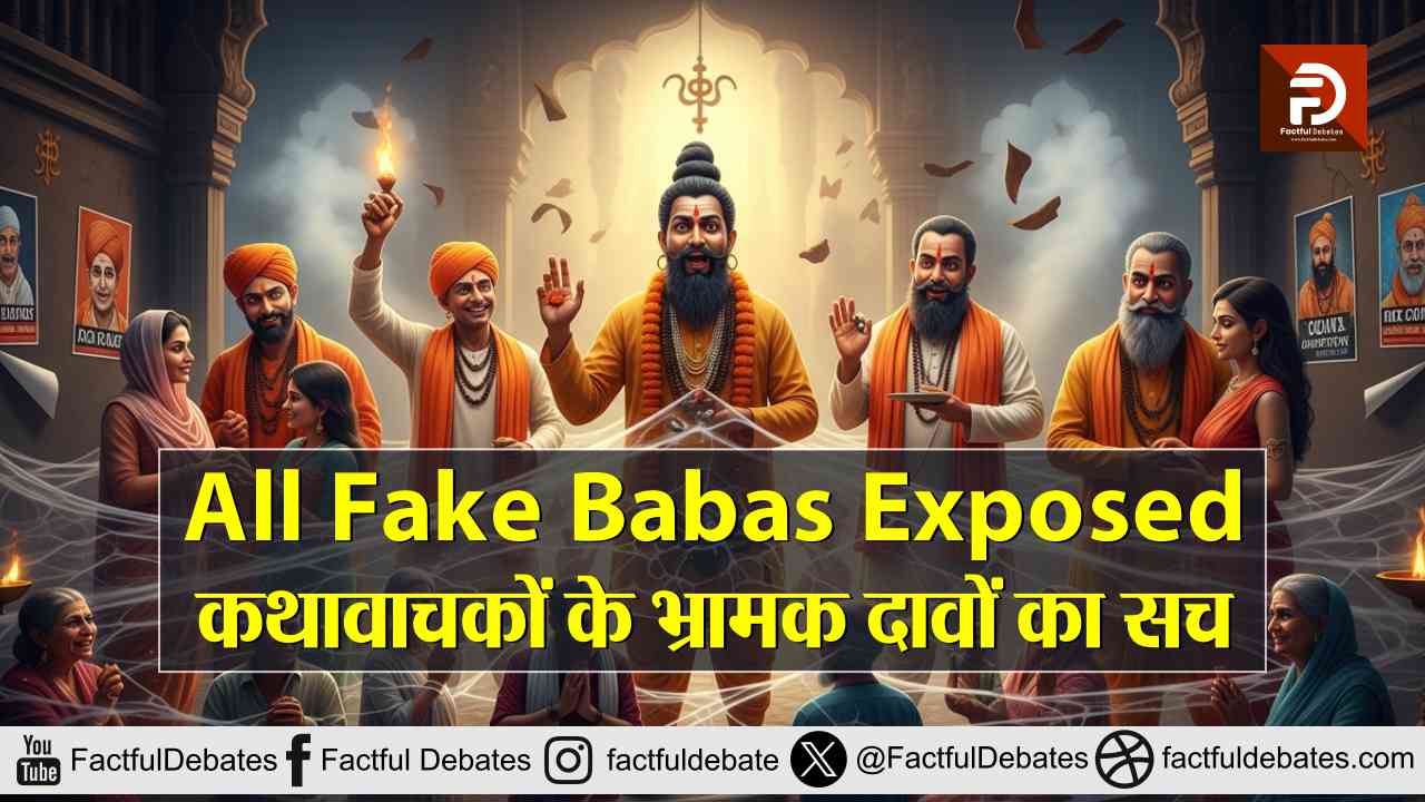 All Fake Babas Exposed | कथावाचकों के भ्रामक दावों का सच